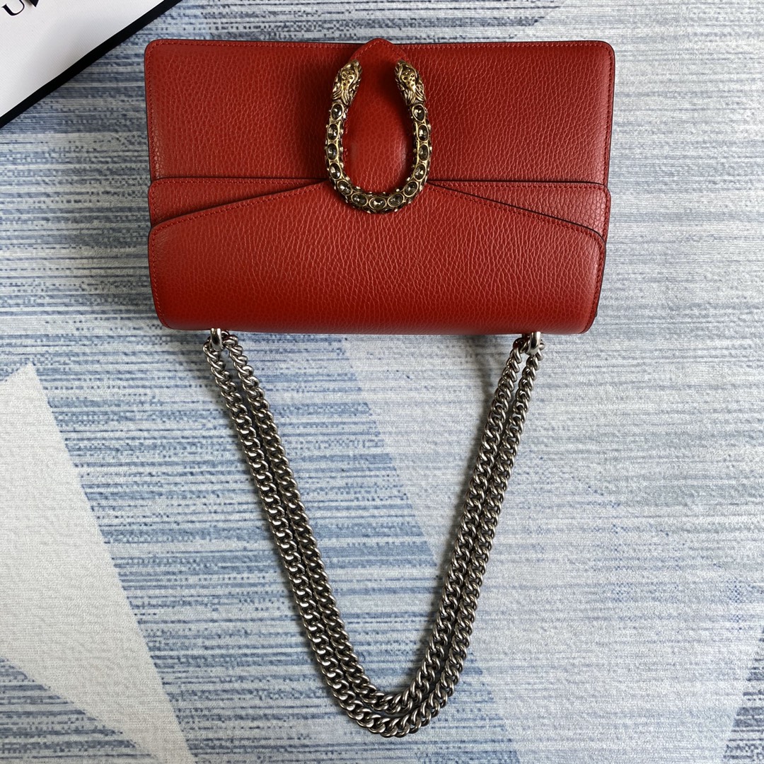 Gucci Dionysus Small Shoulder Bag 400249 Red